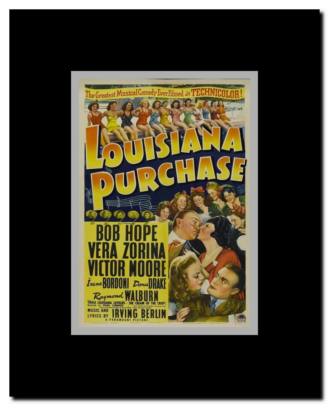 Louisiana Purchase Framed Movie Poster