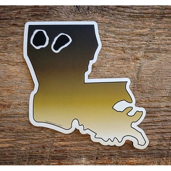Louisiana Redfish Skin Sticker Decal