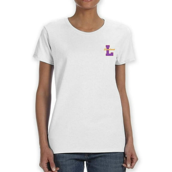 Louisiana Retro Sports. T-Shirt Women -Image by Shutterstock, Female 5X-Large