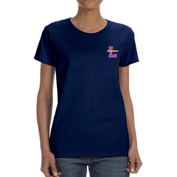 Louisiana Retro Sports. T-Shirt Women -Image by Shutterstock, Female x-Large