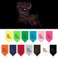 thumbnail image 1 of Pet and Dog Bandana Rhinestone, "Louisiana", 1 of 10