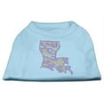 thumbnail image 1 of Louisiana Rhinestone Shirts Baby Blue S - 10, 1 of 1