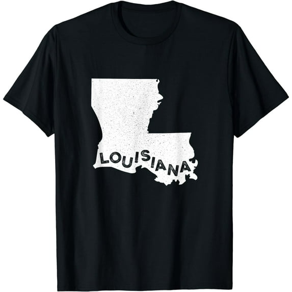 Louisiana Shirt Roots State Map Home Love Pride Gift Tshirt T-Shirt