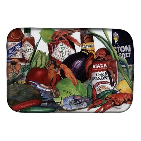 Louisiana Spices Dish Drying Mat