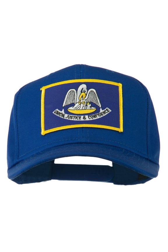 Louisiana State High Profile Patch Cap - Royal OSFM