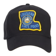 Louisiana State Police Patched Cap - Black OSFM