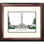 Louisiana State University Alumnus Framed Lithograph