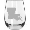 thumbnail image 1 of Louisiana States Etched 15.25oz Libbey Stemless Wine Glass, 1 of 1