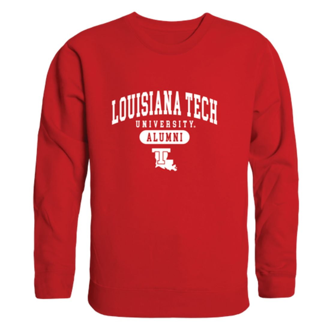 W Republic I Love Louisiana Tech University Bulldogs Hoodie Sweatshirt