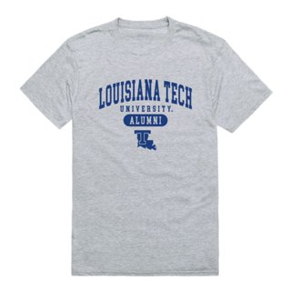 Men's ComfortWash Red Louisiana Tech Bulldogs Arch Logo Garment Dyed T-Shirt