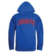 Louisiana Tech University Bulldogs College Hoodie Sweatshirt Royal X-Large