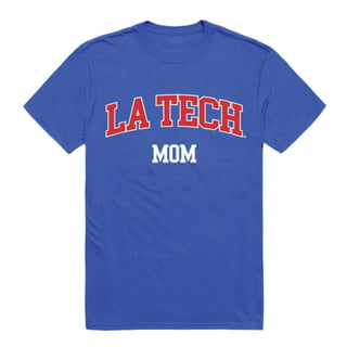 Men's ComfortWash Red Louisiana Tech Bulldogs Arch Logo Garment Dyed T-Shirt