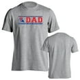 thumbnail image 1 of Louisiana Tech University Bulldogs Dad Proud Parent Short Sleeve T-Shirt, 1 of 4