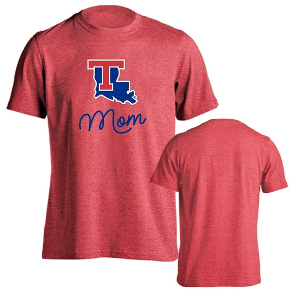 Louisiana Tech University Bulldogs Mom Proud Parent Short Sleeve T-Shirt