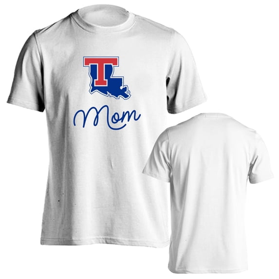 Louisiana Tech University Bulldogs Mom Proud Parent Short Sleeve T-Shirt