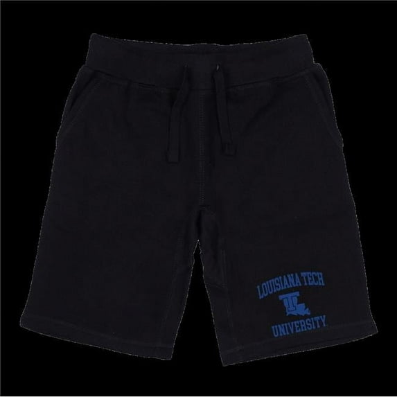 Louisiana Tech University Bulldogs Seal Shorts, Black - Large