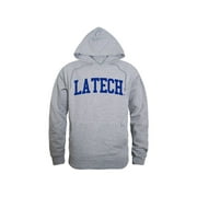 Louisiana Tech University Game Day Hoodie Sweatshirt Heather Grey