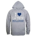 thumbnail image 1 of Louisiana Tech University I Love Hoodie, Heather Grey - 2XL, 1 of 1