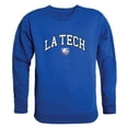 thumbnail image 1 of Louisiana Tech University Men Campus Crewneck Sweatshirt, Royal - Small, 1 of 1