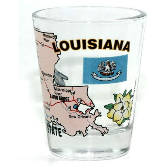 Louisiana The Pelican State All-American Collection Shot Glass