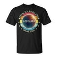 thumbnail image 1 of Louisiana Total Solar Eclipse April 8th 2024 Retro Vintage T-Shirt – Commemorative Eclipse Event Shirt, Vintage Style Astronomy Tee, Space Lover Gift, Louisiana Solar Eclipse Celebration, 1 of 3