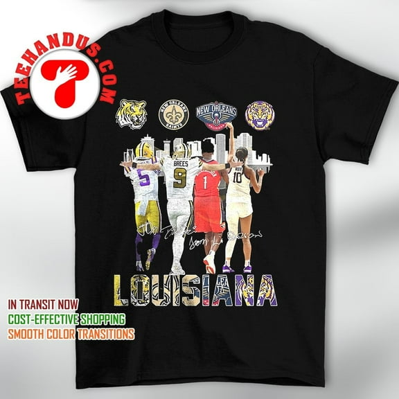 Louisiana team sport 2025 Skyline City signatures shirt