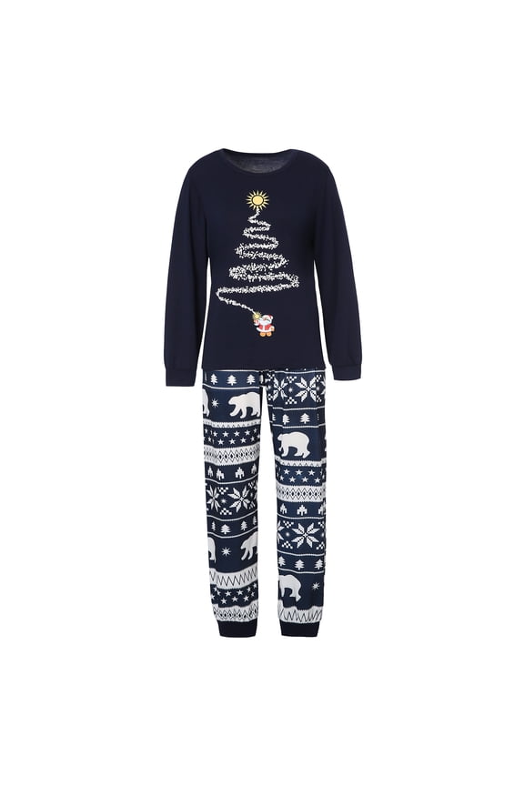 Christmas Pajamas Family Matching Sleepwear Xmas Nightgown for All of Families