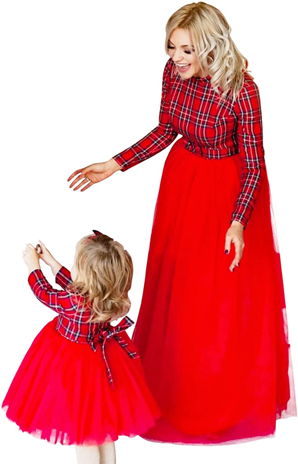 Sinhoon Mommy and Me Outfits Mother Daughter Christmas Matching Dress Long Sleeve Plaid New Year Clothes (Mom,XXL) - Walmart.com Sinhoon Mommy and Me Outfits Mother Daughter Christmas Matching Dress Long Sleeve Plaid New Year Clothes (Mom,XXL) - Walmart.com