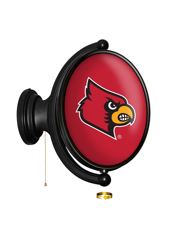 Louisville Cardinals 21'' x 23'' Rotating Lighted Wall Sign