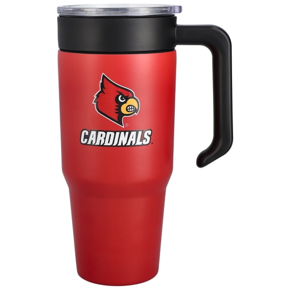 Louisville Cardinals 36oz. Logo Combo Stainless Steel Tumbler