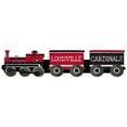 thumbnail image 1 of Louisville Cardinals 6'' x 24'' Train Cutout Sign, 1 of 1