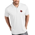 thumbnail image 1 of Louisville Cardinals Antigua Tribute Polo - White, 1 of 1