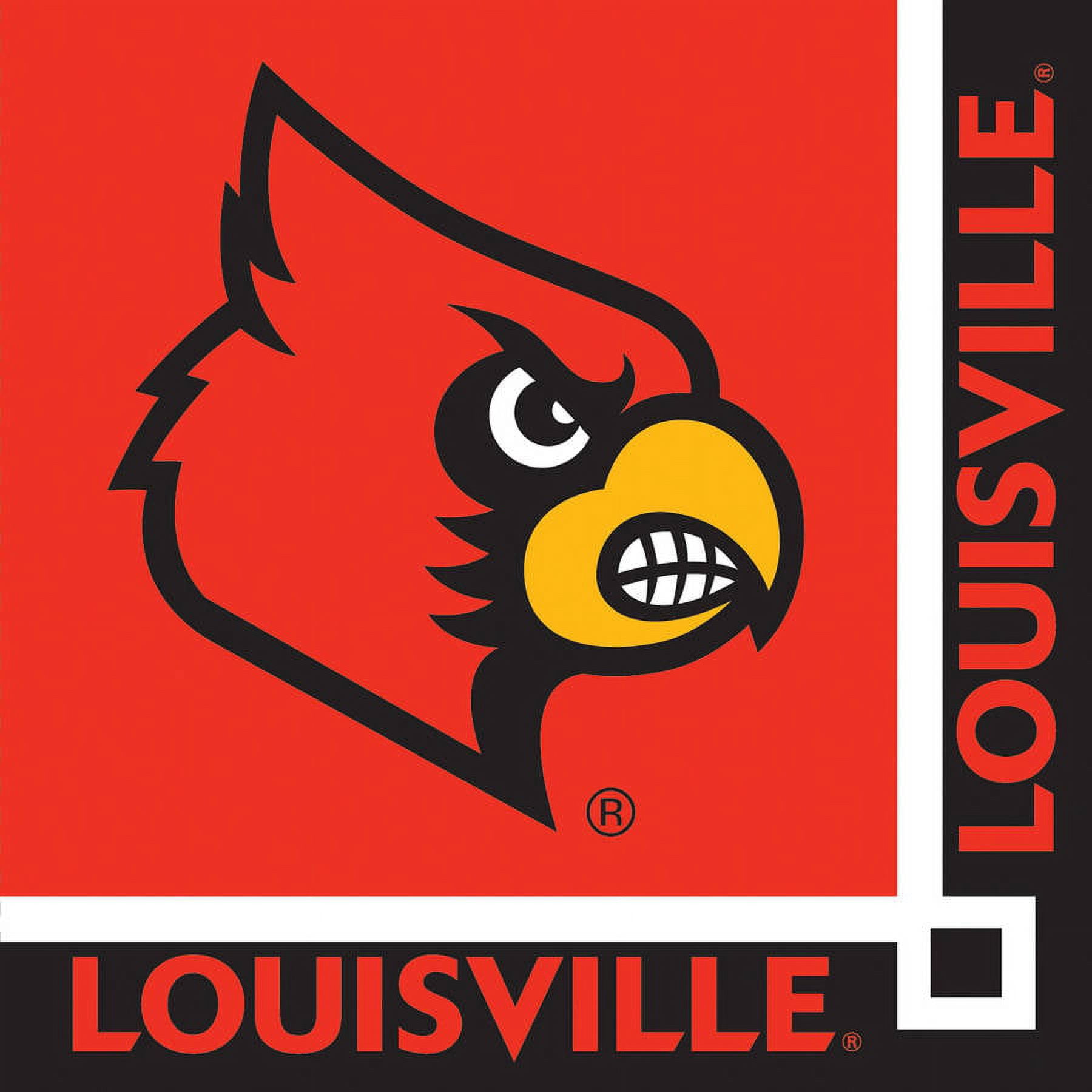 Louisville Cardinals Beverage Napkins, 20-Pack 