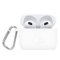 thumbnail image 1 of Louisville Cardinals Engraved Silicone Case Cover Compatible with Apple AirPods Gen 3 (White) by Affinity Bands, 1 of 4