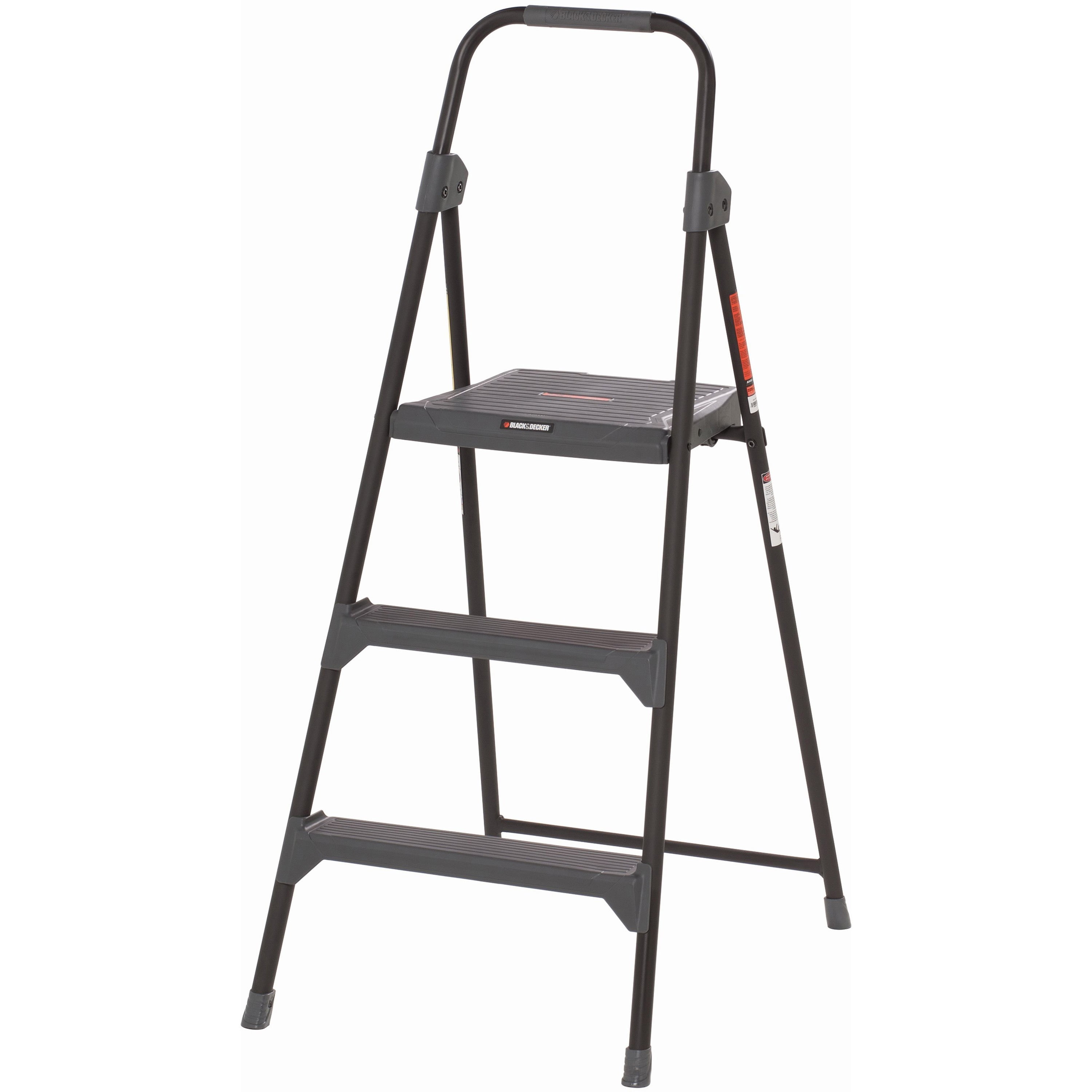 Louisville, DADBXL426003, 3' Steel Type II Step Stool, 1 Each, Gray