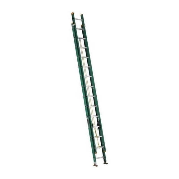Louisville 28 ft Fiberglass Extension Ladder, 225 lb Load Capacity FE0628