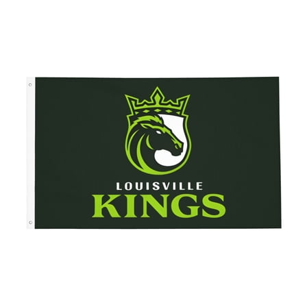 Louisville Kings Flag 3x5 Ft Double Sided Printed Flags Indoor Outdoor Decorative Banner