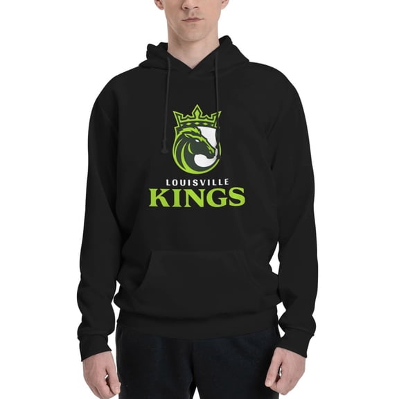 Louisville Kings Hoodie Fleece Casual Pullover Sweatshirt