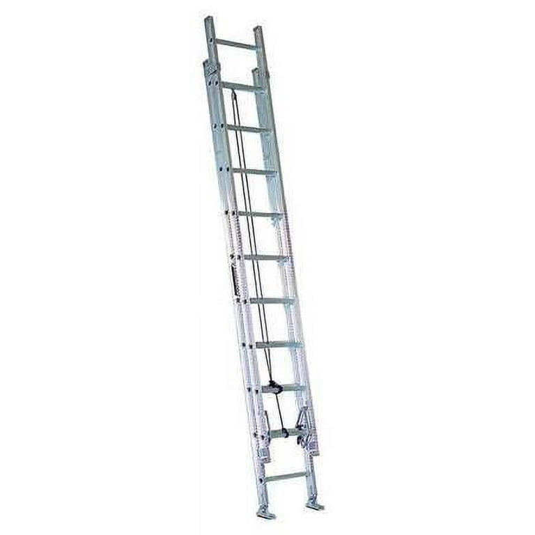 Louisville Ladder 20 ft Extension Ladder Aluminum Type III