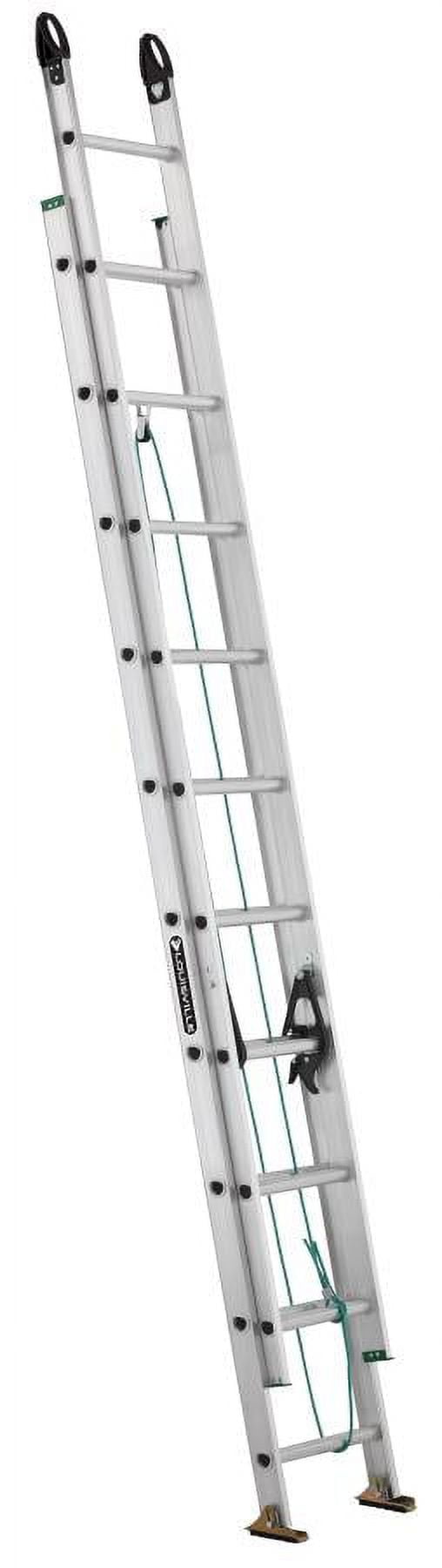 Louisville Ladder 20’ Aluminum Extension Ladder 225-lb Capacity,W-2222-20PG