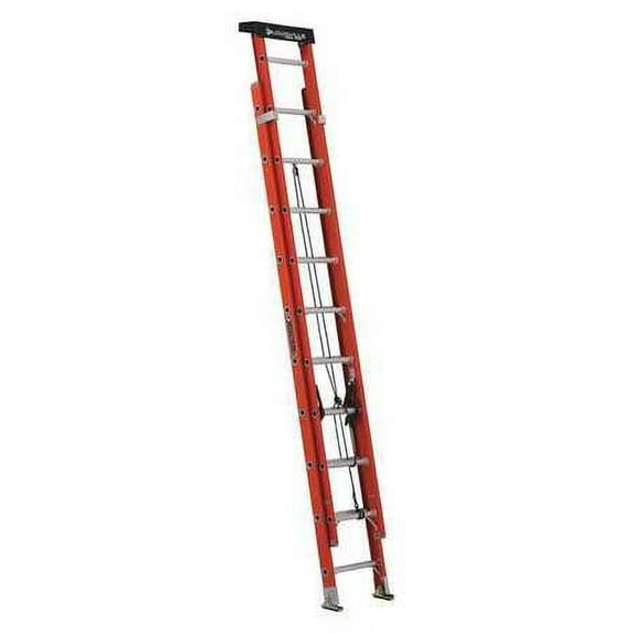 Louisville Ladder 20-Foot Fiberglass Extension Ladder, 300-Pound Load Capacity, Type IA, L-3022-20PT