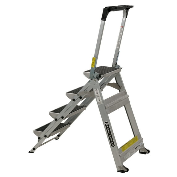 Louisville Ladder 4-Foot Aluminum Stepladder,300-Pound Capacity, Type IA, L-2011-04