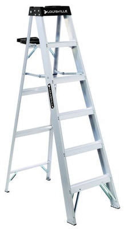 Louisville Ladder 5-Foot Aluminum Step Ladder, Type IA, 300-pound Load Capacity, AS3005