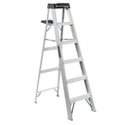 Louisville Ladder 6-Foot Aluminum Step Ladder, Type IA, 300-pound Load Capacity, AS3006