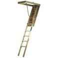 thumbnail image 1 of Louisville Ladder 7 - 8' 9" Wood Attic Ladder, 250 lbs Load Capacity, S254P, 1 of 7