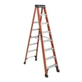 thumbnail image 1 of Louisville Ladder 8-Foot Fiberglass Step Ladder, 375-Pound Load Capacity, Type IAA, FS1408HD, 1 of 8