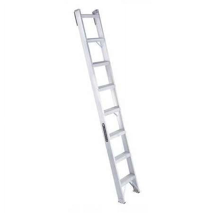 Louisville Ladder 8-Foot Aluminum Shelf Ladder, Type IA, 300-pound Load Capacity, AH1008