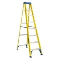 thumbnail image 1 of Louisville Ladder 8-Foot Fiberglass Step Ladder, 250-Pound Load Capacity, Type I, FS2008, 1 of 11
