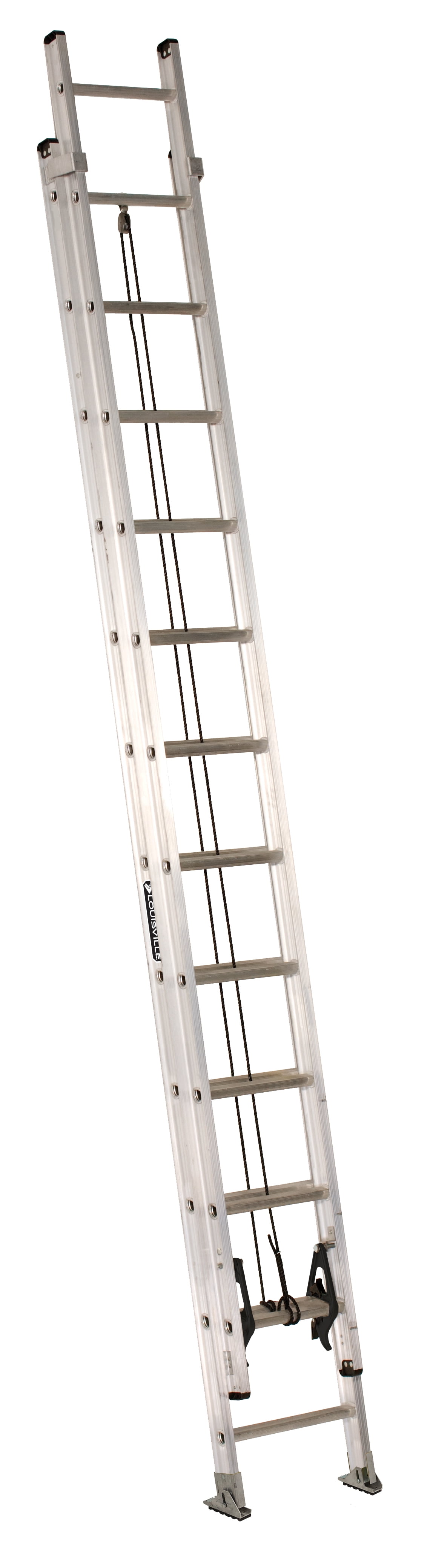 Louisville Ladder 24-Foot Aluminum Extension Ladder, 300-Pound Load Capacity, Type IA, AE2224