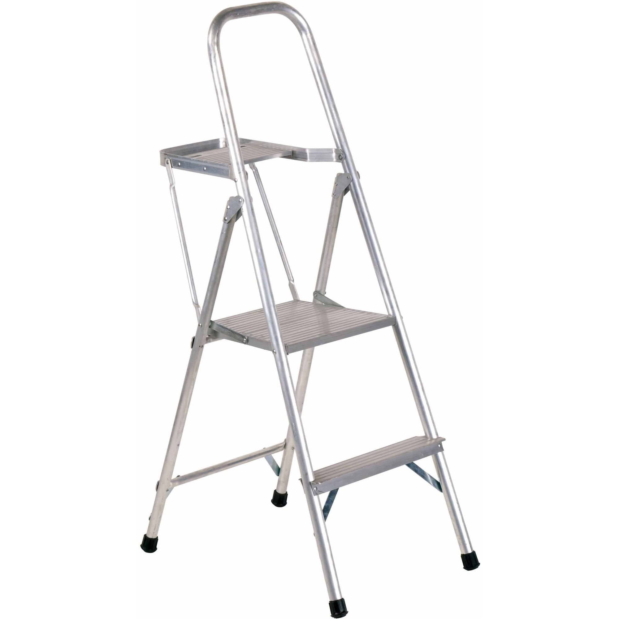 Louisville Ladder AP8004 4 ft. Aluminum Type III Platform Ladder